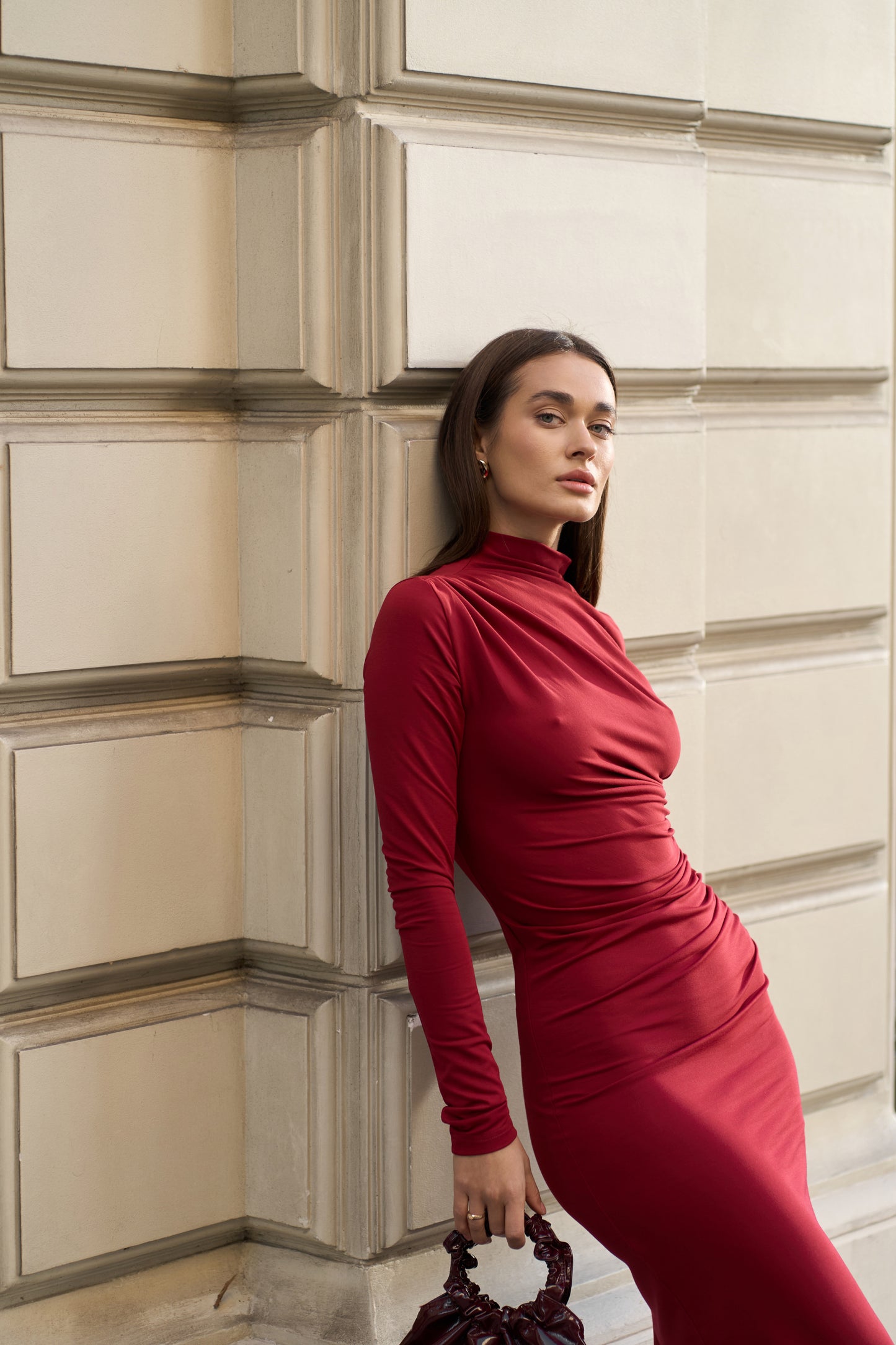 Сукня Amanda Бургунді