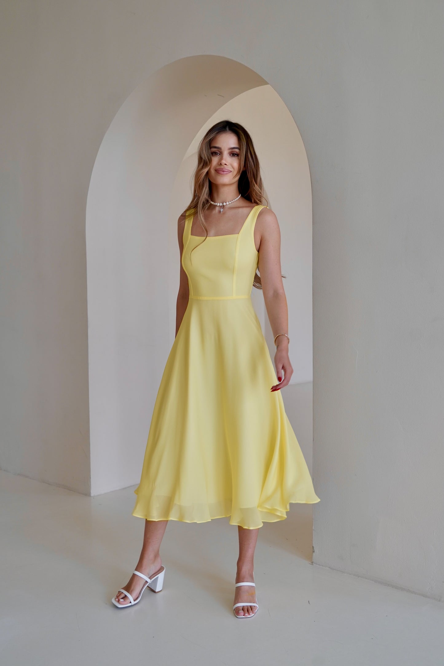 Сукня Audrey-1 Жовтий